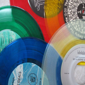 Colored vinyl 7 inches for craft projects
