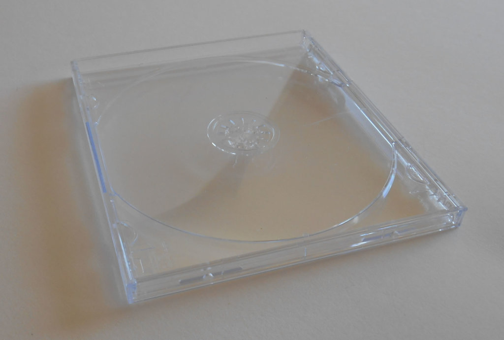 25 Clear plastic CD cases for craft projects Colored Vinyl Records