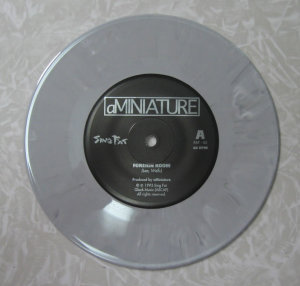 Grey Vinyl 7 Inch Record