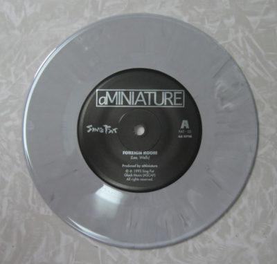 Gray colored record Grey Vinyl 7 Inch Record