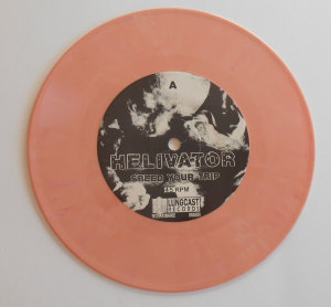 Peach opaque 7 inch colored vinyl