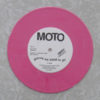 Pink colored record Pink Vinyl 7 Inch Record